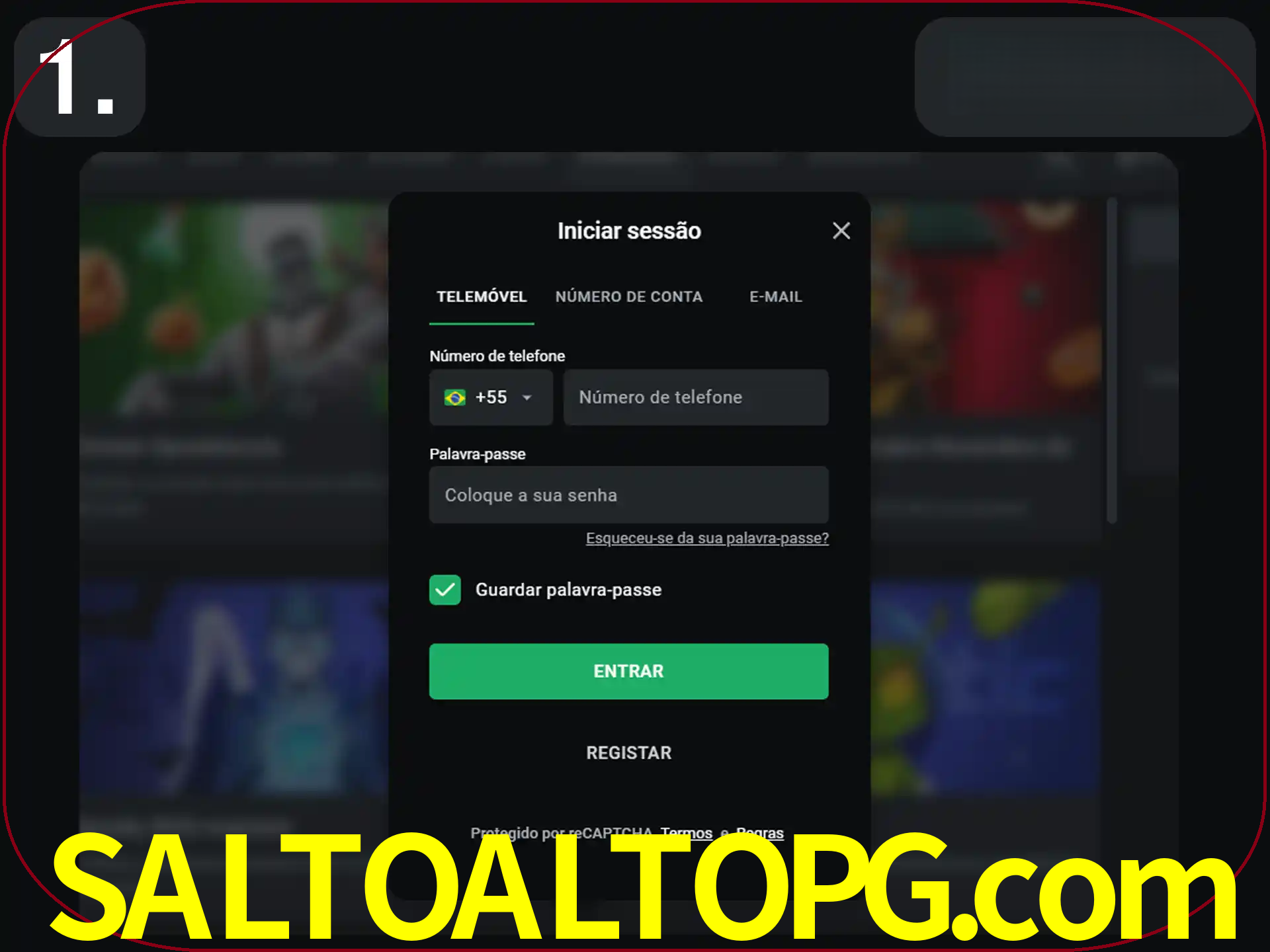 Acesse o site.