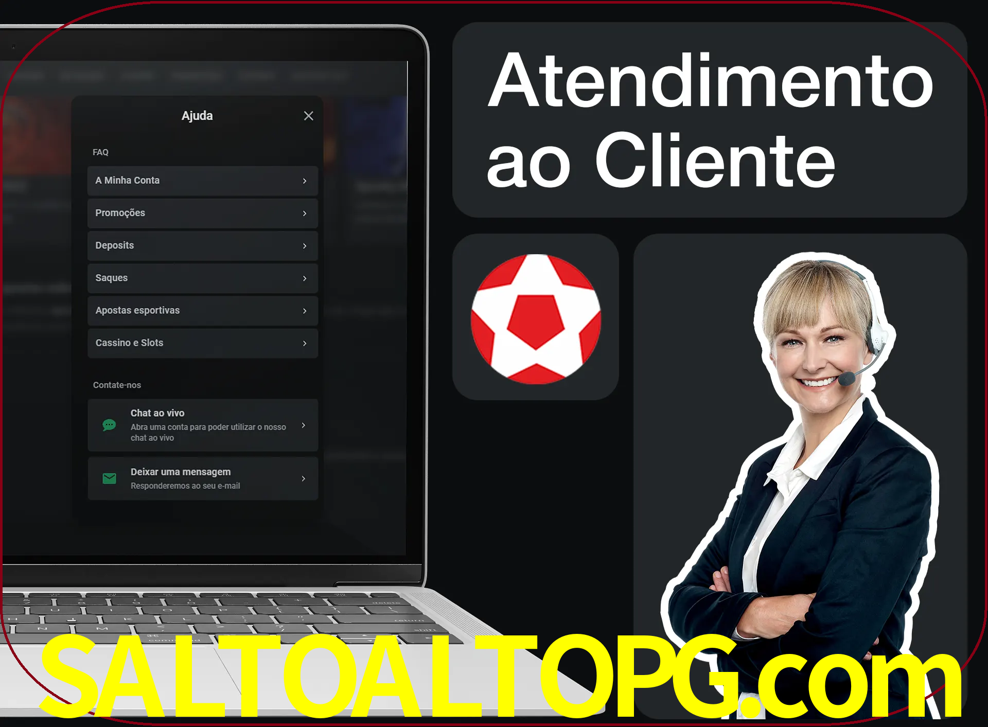 Você pode pedir nosso apoio para ajudar.