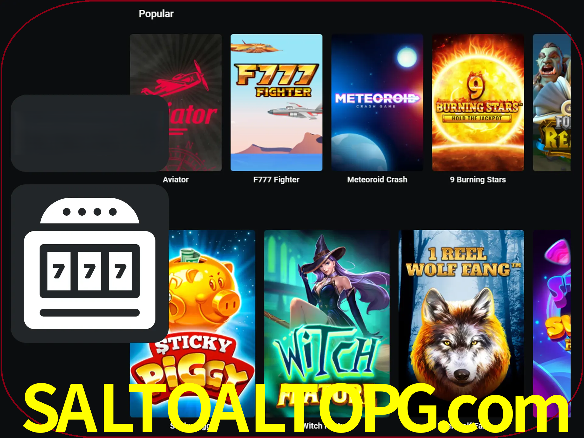 Gire seus slots de dinheiro favoritos.